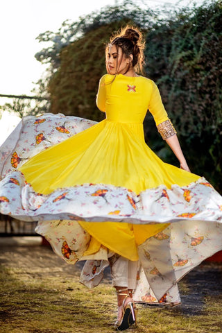 Solin Anarkali Set