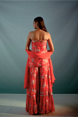 Veda Sharara Set
